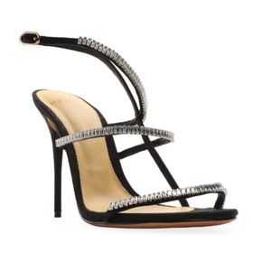 ALEXANDRE BIRMAN Chic Rhinestone Heels
